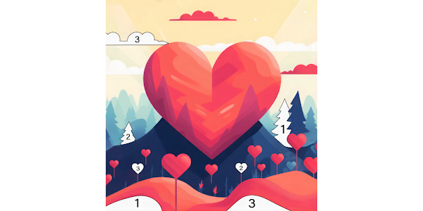 Heart Love Color By Number – Додатки в Google Play